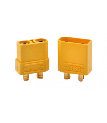 Пара разъем нейлоновый XT90 90A (15833)