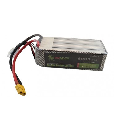 Аккумуляторная батарея 6S1P LiPo Lion Power 22.2V 40C 8.48mR (20068)