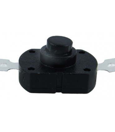 Кнопка для фонаря переключатель с фиксатором 17x12.2мм (18705)