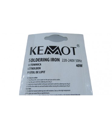 Паяльник Kemot ZD-200C 40W CE LUT0012-2 220V (18994)