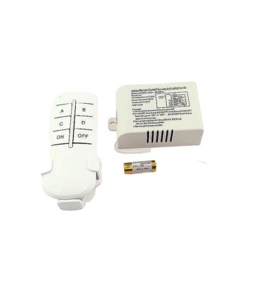 Дистанционное реле управления с пультом на 4 линии (11894)