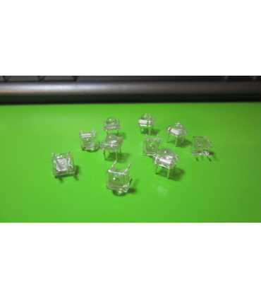 LED светодиоды F5 пирания красный 10шт (12286)