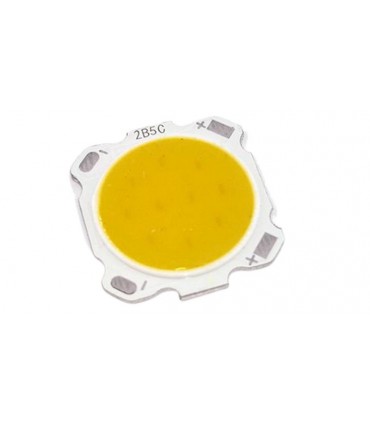 LED светодиод радиатор COB 5W 15-18V 260mA 3500K (11016)