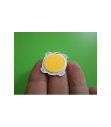 LED светодиод радиатор COB 5W 15-18V 260mA 3500K (11016)