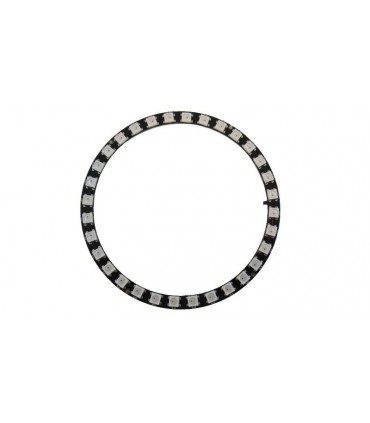 Светодиодный модуль RGB WS2812 5050 круг 32 диоды (17667)