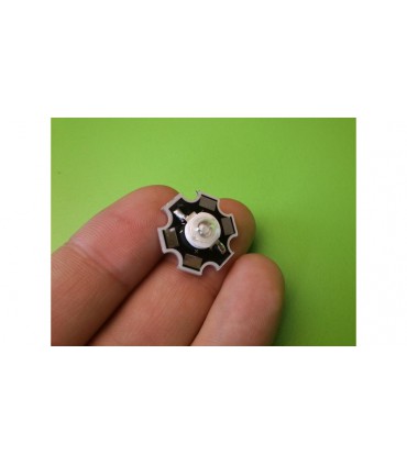 LED светодиод 3W 440nm 40Lm фиолетовый (10849)