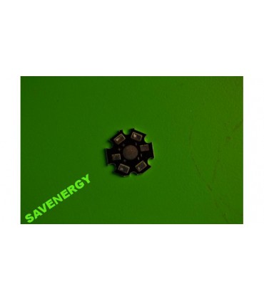 LED радиатор на светодиод пластина алюминий 20мм (10480)