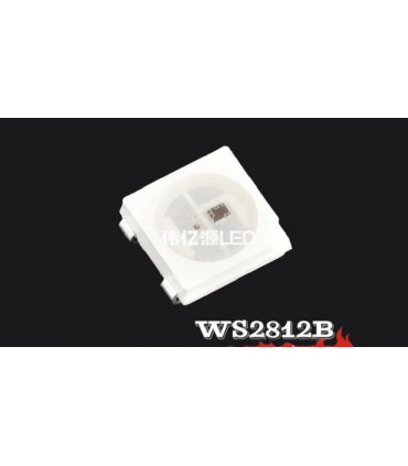 Адресный светодиод SMD WS2812B 5050 RGB с пиксельной адресацией (15984)