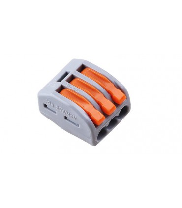 Клемма быстрого монтажа соединитель 3P PCT213 (10033)