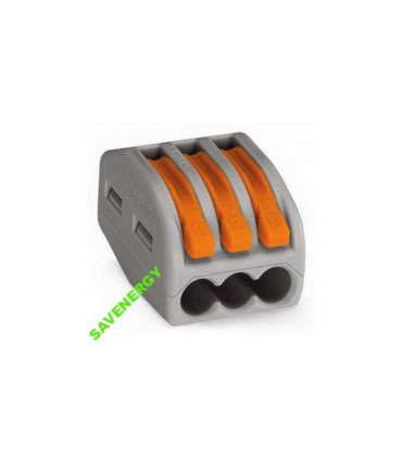 Клемма быстрого монтажа соединитель 3P PCT213 (10033)