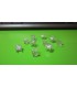 LED светодиоды F5 пирания голубой синий 10шт (12284)