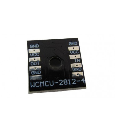 Светодиодный модуль RGB WS2812 5050 квадрат 4 диоды (17663)