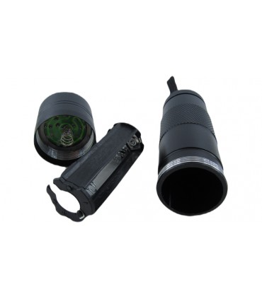 Фонарь ультрафиолетовый мини УФ фонарик 9*LED 395-400nm (18832)