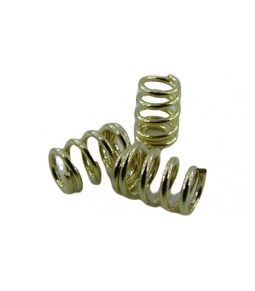 Позолоченная пружина на минус батареи фонаря P70 (18912)