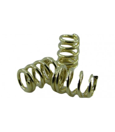 Позолоченная пружина на минус батареи фонаря P70 (18912)