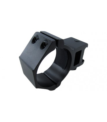 Кронштейн держатель для фонарика прицела алюминий 35мм пара (18906)