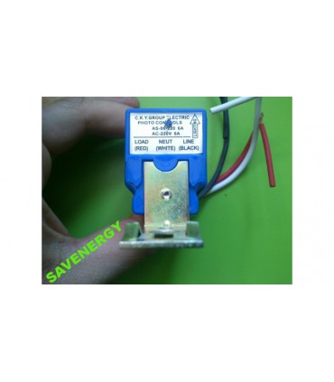 Реле фотоэлемент включения уличного освещения 220В (10424)