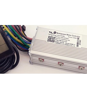 Контроллер электровелосипеда с дисплеем 350W 48V B48 866B-6 (16641)