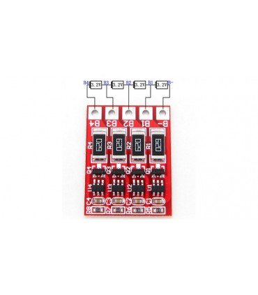 Плата активный балансир для LiFePo аккумулятора 7S 58mA (18210)