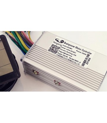 Контроллер электровелосипеда с дисплеем 350W 48V C48 866C-6 (16644)