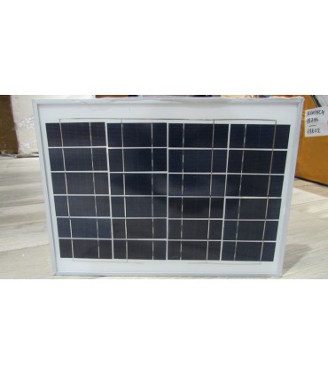Солнечная панель поликристалл 10W 6V 35*25см (18914)