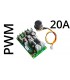 ШИМ регулятор оборотов двигателя PWM преобразователь DC 10-60V 20A (15589)