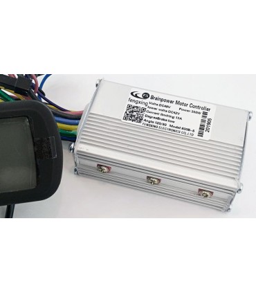 Контроллер электровелосипеда с дисплеем 350W 48V B48 800B-6 (16638)