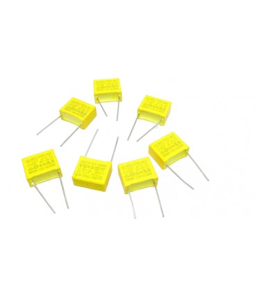 Предохранительный конденсатор переменного тока x2 0.22uf 275vac 10шт (16197)