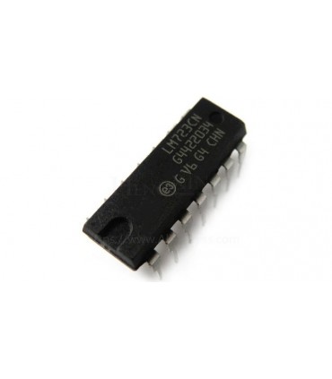 Микросхема интегральный стабилизатор LM723 DIP-14 (18134)