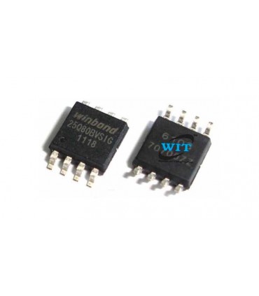 Микросхема Winbond W25Q80BVSIG FLASH 8Mbit SPI-bus SO8 (17102)