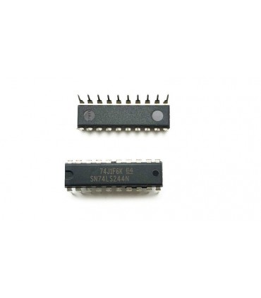 Микросхема 74LS244N логика ТТЛ аналог АП5 (16061)