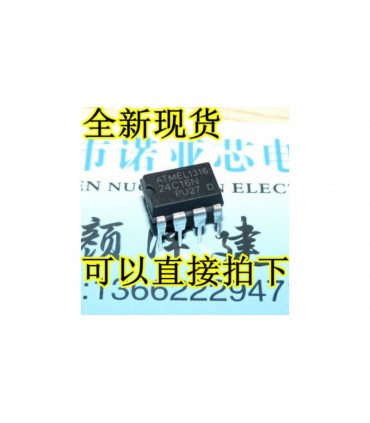 Микросхема BIOS Flash Serial 24C16 AT24C16 DIP-8 (11388)