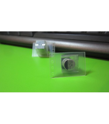 Конденсатор электролитический 35V 220uF 8*10mm (12763)
