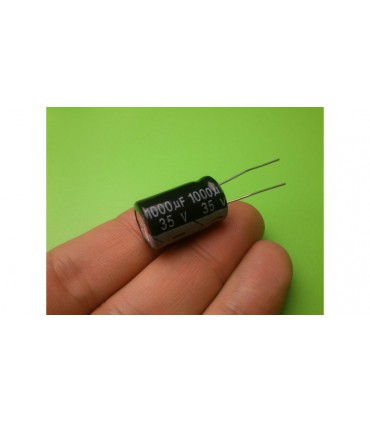 Конденсатор электролитический 35V 1000uF (11039)