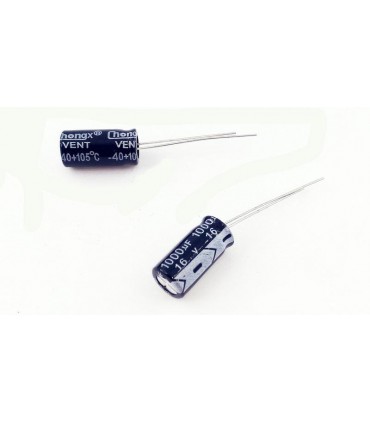 Конденсатор электролитический 1000uF 16V (10518)