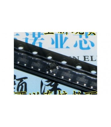 Транзистор N-канал 2N7002 60V 0.2A SOT-23 10шт (14217)