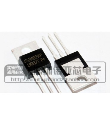 Cтабилизатор напряжения LM337T NOPB 1.5A 1.2-37V TO-220 (18459)