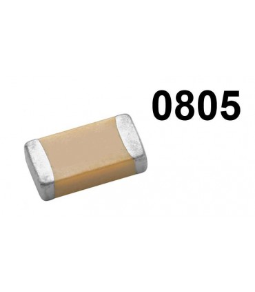 Конденсатор керамический SMD 0805 1nF 50V X7R 25шт (15237)