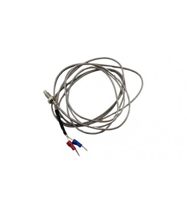 Датчик температуры термопара типа K M6 с резьбой в металлической опленке XH-T140 (16666)