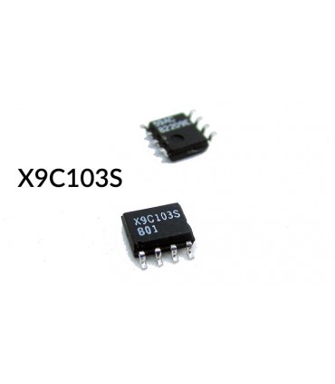 Цифровой потенциометр X9C103S 10K 100TP 8SOIC (15104)