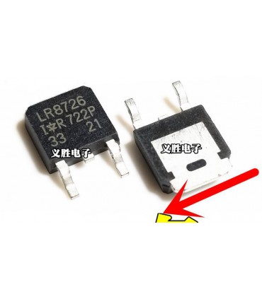 Транзистор IRLR8726 LR8726 86A 30V MOS TO252 (17685)