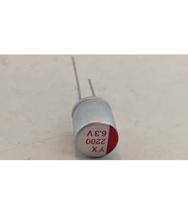Конденсатор электролитический SMD YX 2200uF 6.3V (19425)