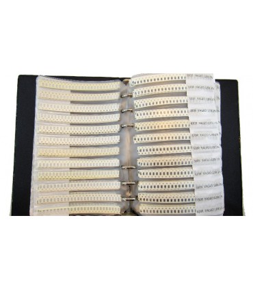 Набор резисторов в книжке 1206 170 видов по 50 штук тип 1% (18169)