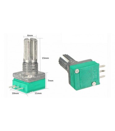 Резистор переменный потенциометр RK097N B10K (17951)