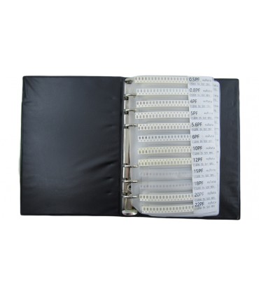 Набор SMD конденсаторов в книжке размер 1206 80 номиналов по 25 штук (19014)