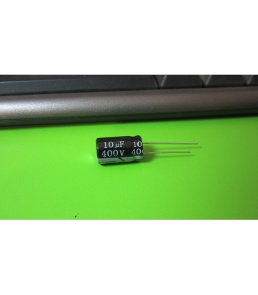 Конденсатор электролитический 400V 10uF (12652)