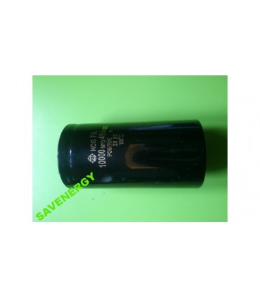 Конденсатор электролитический 10000MFD 450VDC (10201)