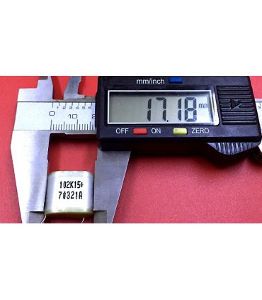 Высоковольтный пленочный конденсатор 15KV 102K 1000PF (18182)