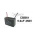 Конденсатор пусковой CBB61 5uF 450V (15463)