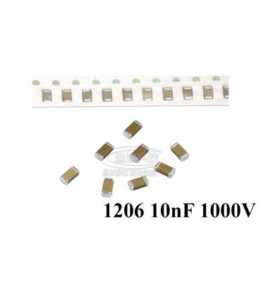 Конденсатор керамический SMD 1206 10nF 1000V 1kV (15968)